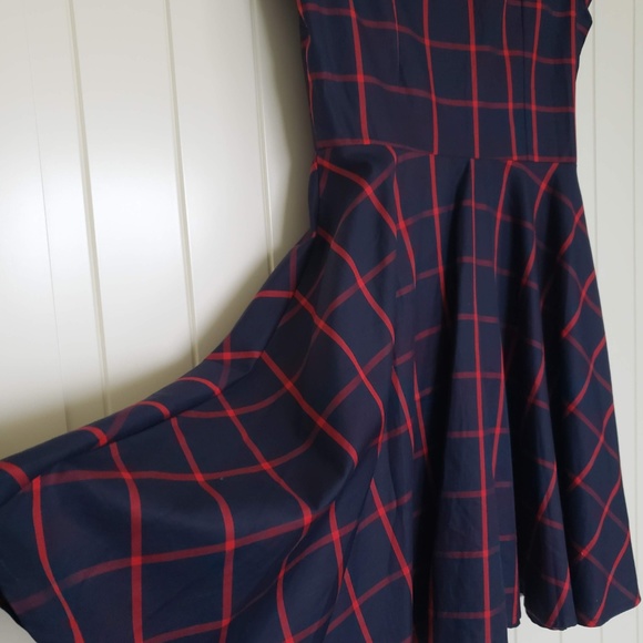 BETINA LOU Montreal Designer Adorable Plaid Dress - Picture 2 of 4